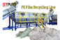 Γραμμή γεωργικά ανακυκλώνοντας 60mm 1500kg/H πλύσης ταινιών PE αποδοτικότητας PP