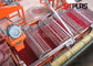 Πλαστικές πλυντήριο κόκκινου χρώματος/λεπίδα Pet θραυστήρων D2 που πλένει τη γραμμή