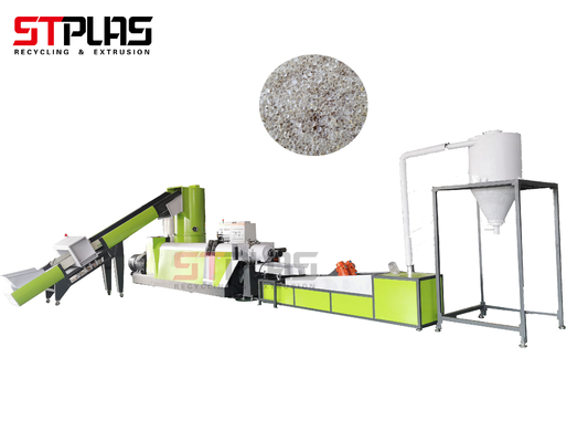 PP PE ABS ενιαίο στάδιο μηχανών σβόλων ανακύκλωσης εξώθησης πλαστικό