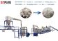LDPE γεωργίας PP HDPE πλαστική ανακύκλωσης εξοπλισμού ξεραίνοντας γραμμή πλύσης απορρίματος συντετριμμένη