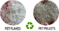 HDPE κοβαλτίου περιστρεφόμενη Granulator νιφάδων της Pet πλαστική μηχανή