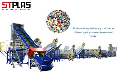 3000kg/πλαστικός εξοπλισμός ανακύκλωσης Χ για το υλικό PE PP, ενέργεια - αποταμίευση